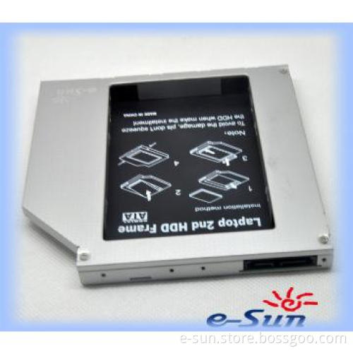 Brand new universal 9.5mm 2.5\" 2nd hard disk drive case